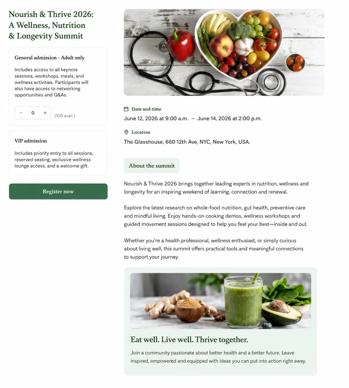 ICORI 2026 event page rendered live from the Eventtia platform