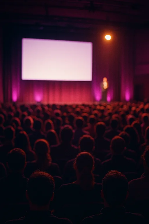 Associations & non-profits — packed conference theater